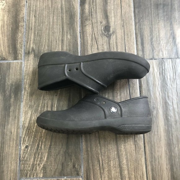 CROCS Shoes - crocs clogs mules nurse comfort shoes Black Size W